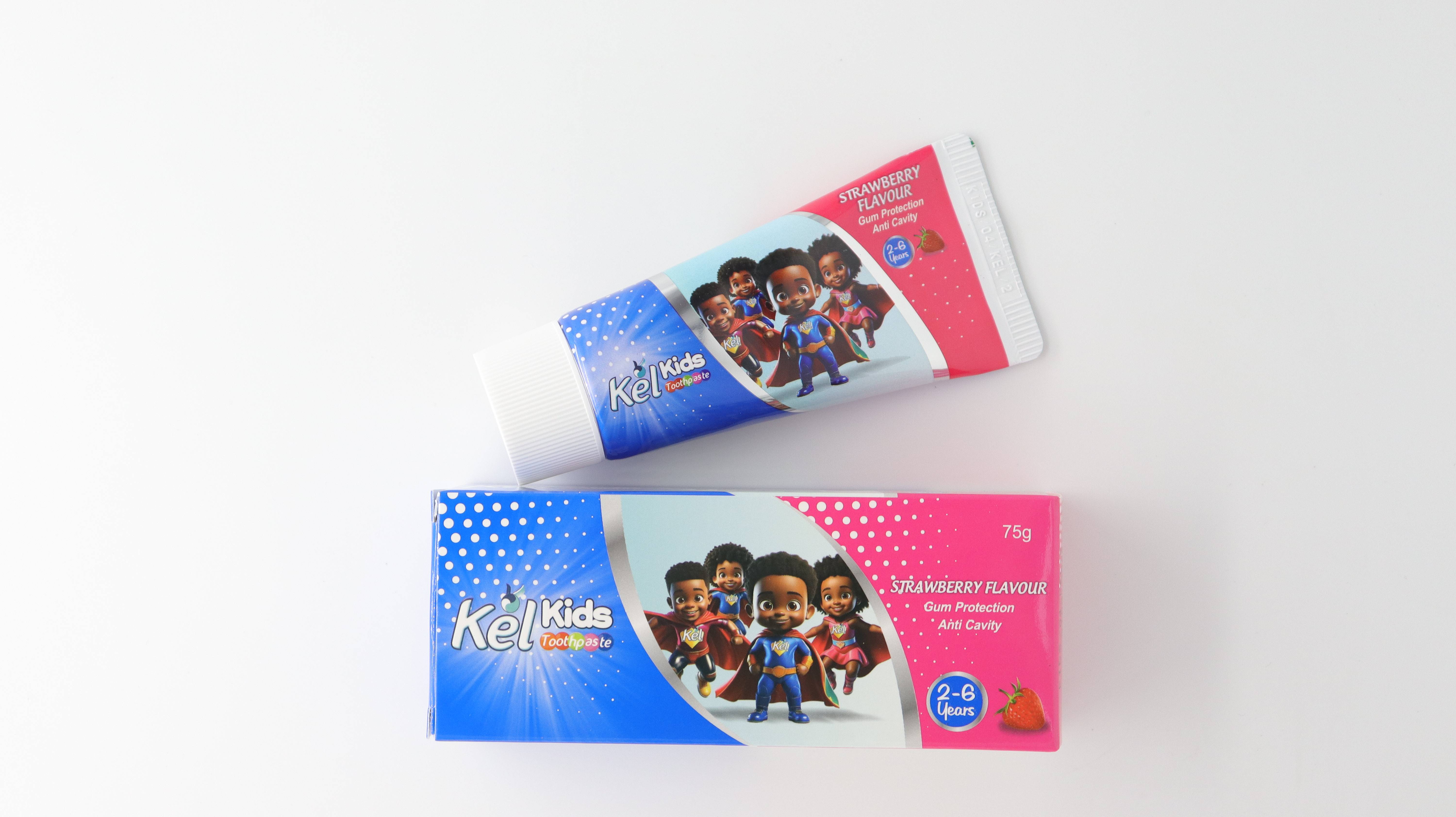 KEL Kids strawberry toothpaste_KEL兒童草莓牙膏